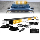 78 Led Amber/white Rooftop Double Side Emergency Strobe Warning Light Bar. Fixed Price $68.59.