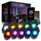 Xprite 10X Led Rock Lights Curved Rgb Pods Multicolor Neon Underglow. Fixed Price $113.99.
