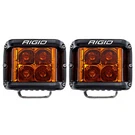 Rigid 262214 D-ss Pro Amber Spot Square Led Lights Pair Kit Black Aluminum. Fixed Price $429.99.