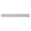 17 5/16" Stainless Light Bracket 23 1/4" Bar - Red Led/clear Lens. Fixed Price $128.24.