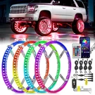 Led Wheel Ring Lights 4PCS Double Row Rgb App Remote Nilight 17.5INCH Neon. Fixed Price $259.99.
