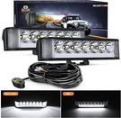 Nilight Side Shooter Led Pods With Drl 6.5" 2089LM Spot Flood Combo. Fixed Price $94.95.