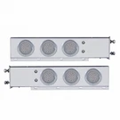 United Pacific 61678 Deluxe Ss Spring Loaded Rear Light Bar With 3.75" Bolt Patt. Fixed Price $491.78.