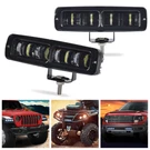 2X 6INCH Led Work Light Bar Spot Pods Fog Lamp Offroad Driving Truck 4WD Suv Atv. Fixed Price $30.11.