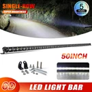 7 14 20 26 32 50" Slim Led Light Bar Spot Flood Combo Driving Truck Suv Offroad. Fixed Price $71.08.