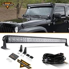 Auxbeam 50" 5D 288W Led Work Light Bar Offroad Driving Kit For Jeep Wrangler Tj. Fixed Price $155.99.
