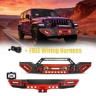 Front & Rear Bumper Combo For 2018-2024JEEP Wrangler Jlu W/d-rings Led Light. Fixed Price $269.95.