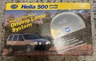 Pair Hella Comet 500 Driving Lamp White Spot Light With Cover. Fixed Price $199.99.