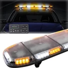 Amber White 51" Strobe Light Bar Emergency Warning Security 88 Leds Hazard Flash. Fixed Price $188.69.