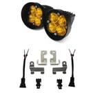 Baja Designs 447677 Squadron-r Sport Wide Cornering Beam Amber Led Light Kit. Fixed Price $420.95.