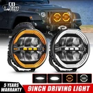 Pair 9INCH Round Led Driving Drl Offroad Spotlights For Jeep Suv Truck. Fixed Price $246.89.