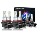 Fit Toyota Matrix 2003-2008 6X White Combo Led Headlight Fog Bulbs Kit. Fixed Price $31.99.