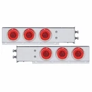 United Pacific 63764 Led Spring Loaded Mud Flap Hanger Chrome Bezel Red. Fixed Price $462.77.