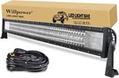 Willpower Led Light Bar 42 Inch 540W Spot Flood Combo Beam, Waterproof Off Road. Fixed Price $104.74.