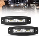 Flush Mount Led Light Pods 2PCS 7 Inch Working Driving Flood Beam. Fixed Price $25.99.