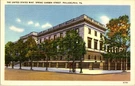 Philadelphia Pa United States Mint Spring Garden Linen Postcard 1940S Tichnor. Fixed Price $8.39.