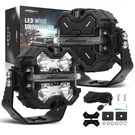 Led Light Bar 2X3.5 160W 19200LM 270 Side Shooter Amber White Drl Maxpeedingrods. Fixed Price $209.99.