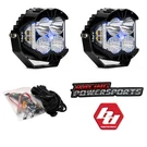 Baja Designs LP4 Pro Pair Led Driving Combo Blue Backlight + Harness -open Box. Fixed Price $832.15.
