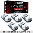Recon 264342CLHPWH Led Cab Roof Light Kit Clear/white 17-25 Super Duty. Fixed Price $299.95.