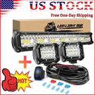 420W Triple Row Spot Flood Combo 2PCS 4INCH 60W Led Lights. Fixed Price $52.99.