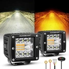 Auxbeam 6 Modes White Series Led Cubes, 72W Inch, Amber,. Fixed Price $86.72.