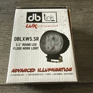 Nib Lux Performance DBLXW5.5R Round Led Flood Work Light 5.5". Fixed Price $49.00.