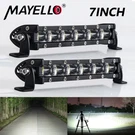 Pair 7" Mini Led Work Light Bars Spot Flood Offroad Driving Atv 4WD Suv Utv Ute. Fixed Price $19.99.