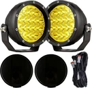 Biglion.x 160W Round Offroad Lights 18800LM 5INCH, Amber Driving. Fixed Price $113.97.