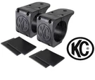 Pair Of Kc Hilites 1.75 To 2" Utv Roll Bar Molded Nylon Driving Fog Light Mounts. Fixed Price $79.95.