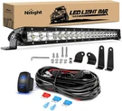 Nilight Led Bar Slim 21INCH 100W Spot Flood Combo And Wiring Harness. Fixed Price $59.99.