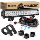 Nilight 20 Inch 126W Led Bar Spot Flood Combo Off Road Lights Truck. Fixed Price $86.65.