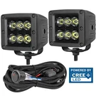 2X 3" 120W Cree Led Cubes Pods Work Light Bar Spot Off Road Driving 4WD + Wiring. Fixed Price $39.99.