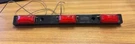 Optronics Led Bar 16.5" Red Mini Lght 3 Diode Blk Base. Fixed Price $19.00.