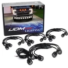 Truck/semi 20PC White Led Front Bumper Valance/air Dam Accent Running Light Kit. Fixed Price $84.09.