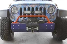 Flourscent Orange Short Bumper Light Bar For Jeep Wrangler Jk 07-2018 Steinjager. Fixed Price $103.99.