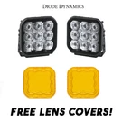 Diode Dynamics SS5 Pro Led Driving Kit W/ Multi Backlight Colors & Covers. Fixed Price $799.95.