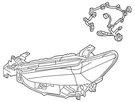 Genuine Mazda Composite Headlamp GRF8-51-041B. Fixed Price $1732.66.
