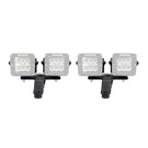 Go Rhino 730230T Xe Windshield Cowl Light Mounts - Dual 3X3 Cubes For Jeep Jl/jt. Fixed Price $88.68.