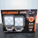 Sylvania Rugged 3" Cube Led Pods 2X Super Wide Flood Lights 1400LM Off Road. Fixed Price $37.95.