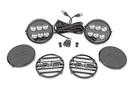 Rough Country 70805B Black Series 6.5" Halo Drl Led Lights Combo Beam. Fixed Price $364.95.