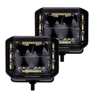 Go Rhino 750700322SCS Blackout Combo Sideline 4X3 Led Cube Spot Lights (pair). Fixed Price $479.99.