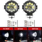2X 7 Inch Side Shooter Spot Led Laser Lights Bar For Truck Off Road Jeep Suv Atv. Fixed Price $65.99.
