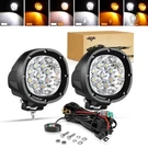Auxbeam Pair 4" 90W Led Work Light Spot Pods 4X4WD Offroad Fog Driving Lamps Atv. Fixed Price $101.15.