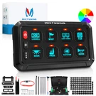 Mictuning P1S-8X Rgb Gang Switch Panel, Toggle Momentary Strobe Pulsed. Fixed Price $89.91.
