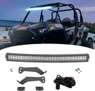32" 180W Curved Led Light Bar Spot/flood Combo Beam W/wiring Kit & Below Roof Mo. Fixed Price $143.99.