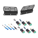 Heise HE-BRK-FD4 Fog Light Bracket Fits Ford Bronco 2021-UP. Fixed Price $159.99.