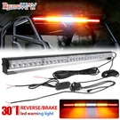 Braveway 30" Rear Chase Led Light Bar W/ Reverse Brake For Utv Atv Offroad. Fixed Price $65.39.