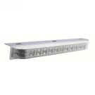 5/16" Stainless Light Bracket W/ 11 17" Bar - Amber Led/clear Lens. Fixed Price $111.06.