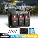 Colight 3 Gang Rocker Switch Panel Toggle Dash 5 Pin On/off For Car Marine Boats. Fixed Price $18.54.