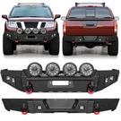 Vijay New Front&rear Bumper Fits 2005-2021 Nissan Frontier With Round Lights. Fixed Price $569.00.